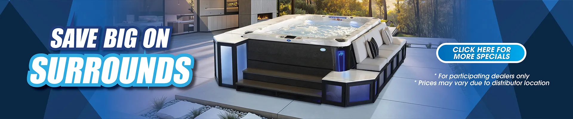 Calspas hot tub being used in a family setting - Sugar Land