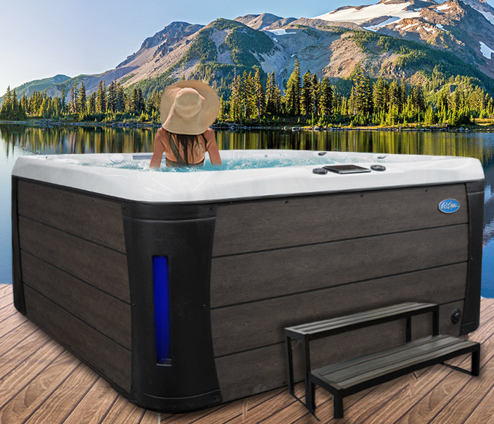 Calspas hot tub being used in a family setting - hot tubs spas for sale Sugar Land
